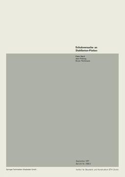 portada schubversuche an stahlbetonplatten (in German)