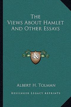 portada the views about hamlet and other essays