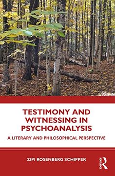 portada Testimony and Witnessing in Psychoanalysis (en Inglés)