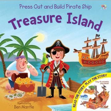 portada Treasure Island (Junior Press Out and Build)