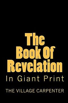 portada the book of revelation in giant print (en Inglés)