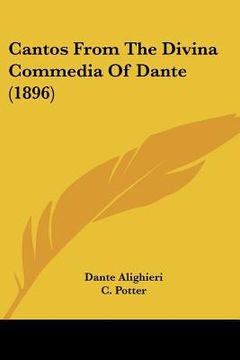 portada cantos from the divina commedia of dante (1896) (in English)
