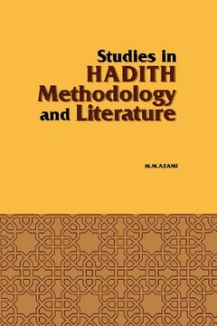 portada studies in hadith methodology and literature (en Inglés)