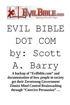 portada Evil Bible Dot Com (en Inglés)