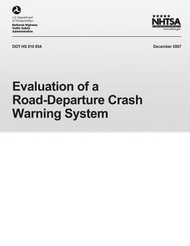 portada Evaluation of Road-Department Crash Warning System (en Inglés)