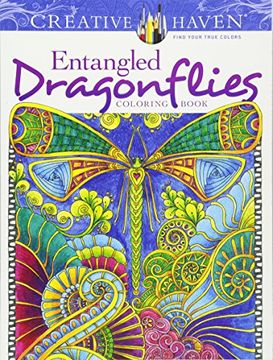 portada Creative Haven Entangled Dragonflies Coloring Book (Adult Coloring) (en Inglés)
