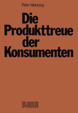 portada Die Produkttreue der Konsumenten (German Edition)