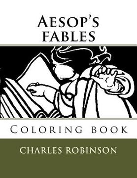 portada Aesop's fables: Coloring book (in English)