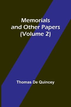 portada Memorials and Other Papers (Volume 2) (en Inglés)