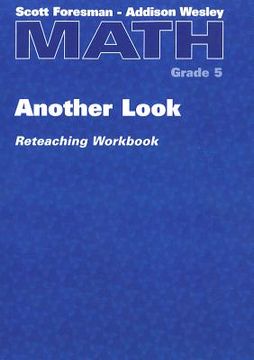 portada math: another look reteaching workbook, grade 5