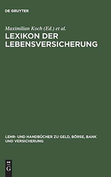 portada Lexikon der Lebensversicherung (in German)
