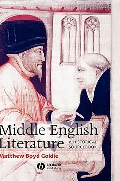 portada middle english literature: a historical sourc (en Inglés)