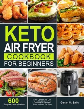 portada Keto Air Fryer Cookbook for Beginners (in English)