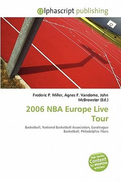 portada 2006 nba europe live tour