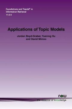 portada Applications of Topic Models (in English)