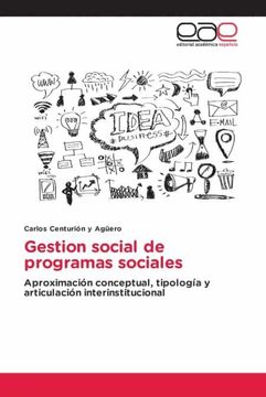 portada Gestion Social de Programas Sociales: Aproximación Conceptual, Tipología y Articulación Interinstitucional