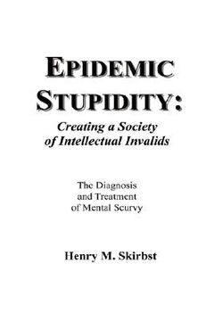 portada epidemic stupidity (en Inglés)