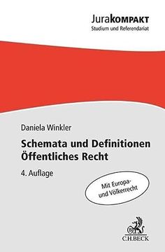 portada Schemata und Definitionen Öffentliches Recht (en Alemán)