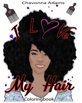 portada I Love My Hair Coloringbook (en Inglés)