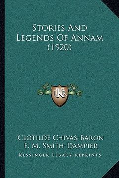 portada stories and legends of annam (1920)