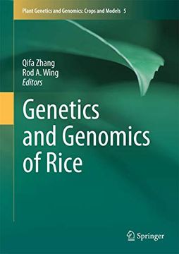 portada Genetics and Genomics of Rice (en Inglés)