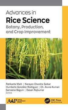 portada Advances in Rice Science: Botany, Production, and Crop Improvement (en Inglés)