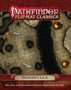 portada Pathfinder Flip-Mat Classics: Dragon’S Lair (en Inglés)