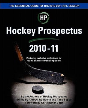 portada hockey prospectus 2010-11 (en Inglés)