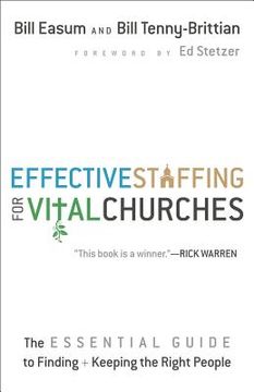 portada effective staffing for vital churches