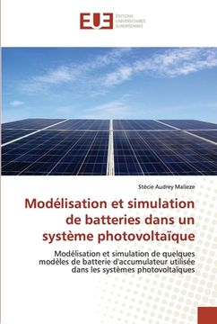 portada Modélisation et simulation de batteries dans un système photovoltaïque (in French)