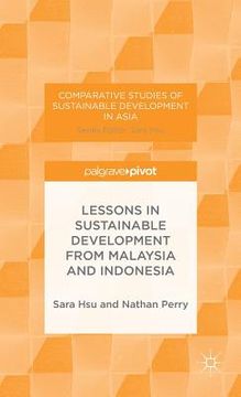 portada Lessons in Sustainable Development from Malaysia and Indonesia