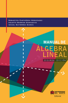 portada Manual de Álgebra Lineal 2da Edición (in Spanish)