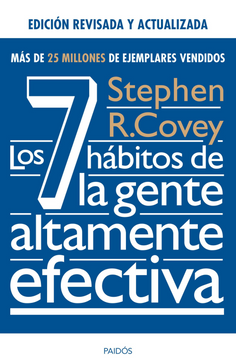 portada Los 7 Habitos de la Gente Altamente Efectiva - Stephen Covey - Libro Físico