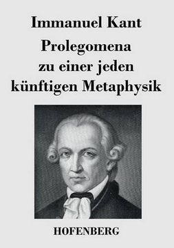 portada Prolegomena zu einer jeden künftigen Metaphysik (German Edition)