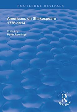 portada Americans on Shakespeare, 1776-1914 (en Inglés)