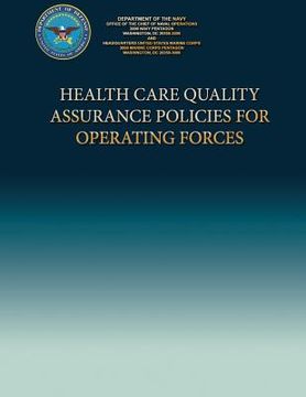 portada Health Care Quality Assurance Policies For Operating Forces (en Inglés)