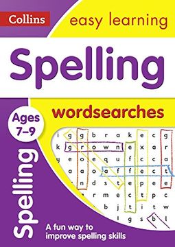 portada Spelling Word Searches Ages 7-9: Ideal for Home Learning (Collins Easy Learning Ks2) (in English)