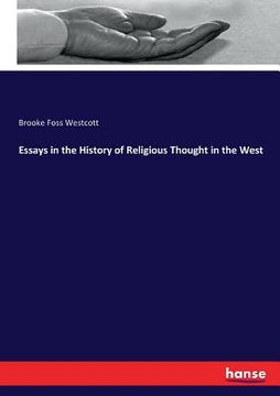 portada Essays in the History of Religious Thought in the West (en Inglés)