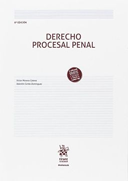 Derecho Procesal Penal 8ª Edición 2017 (Manuales de Derecho Procesal)