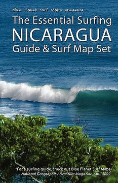 portada The Essential Surfing NICARAGUA Guide & Surf Map Set (en Inglés)
