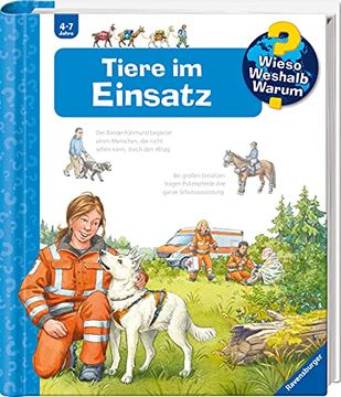 portada Wieso? Weshalb? Warum? Tiere im Einsatz - Band 16 (Wieso? Weshalb? Warum? , 16) (en Alemán)