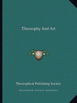 portada theosophy and art (en Inglés)