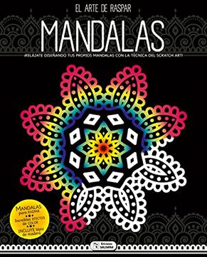 portada Iníciate en el Arte de Raspar. Mandalas 2 (Raspa Mandalas) (in Spanish)