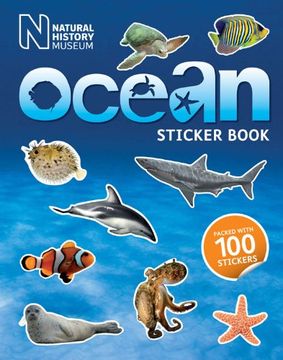 portada Ocean Sticker Book (Natural History Museum Sticker Books) (in English)