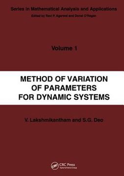 portada Method of Variation of Parameters for Dynamic Systems (in English)