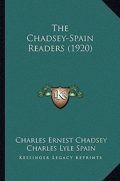 portada the chadsey-spain readers (1920) (in English)