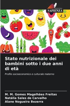portada Stato nutrizionale dei bambini sotto i due anni di età (en Italiano)