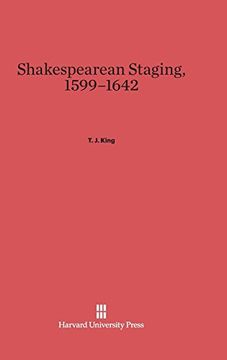 portada Shakespearean Staging, 1599-1642 (en Inglés)