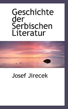 portada geschichte der serbischen literatur (en Inglés)