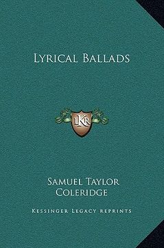 portada lyrical ballads (en Inglés)